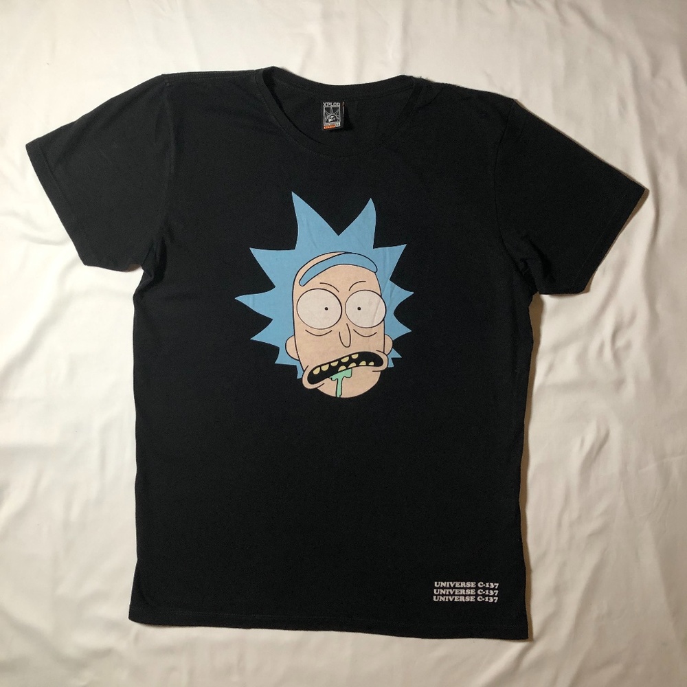 Rick & Morty Black Tee Shirt